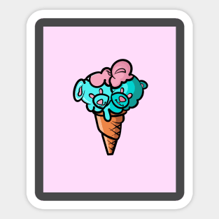 Icecream cute Sticker